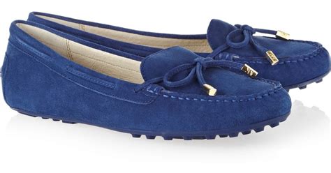 michael kors daisy suede moccasins